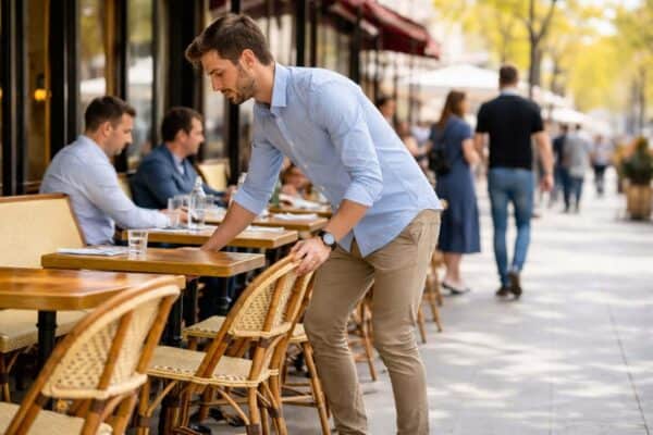 O que significa arrumar a cadeira ao sair, segundo a psicologia comportamental?