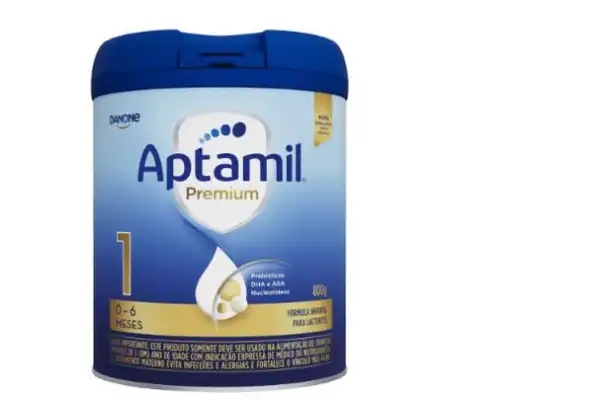 Anvisa proíbe venda de fórmula infantil Aptamil Premium 1; veja quais lotes