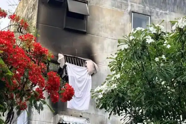 Irmãos morrem em incêndio ao tentar escapar pela janela de apartamento