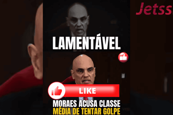 Moraes acusa classe média de tentar golpe