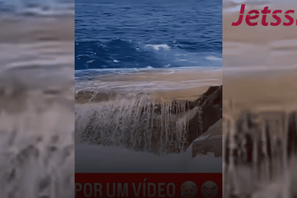 Jovem desaparece após pular no mar em área de risco em SC