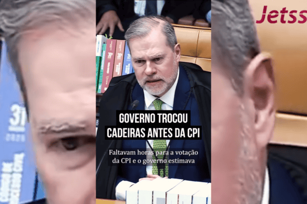 Governo trocou cadeiras antes da CPI
