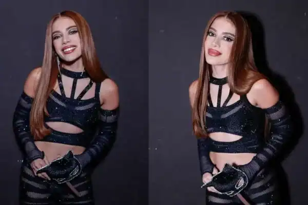 Anitta se irrita com pergunta sobre Shakira e xinga fã; confira o vídeo