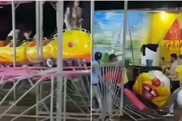 Acidente em brinquedo do Minas Center Park em Itabirito termina em morte