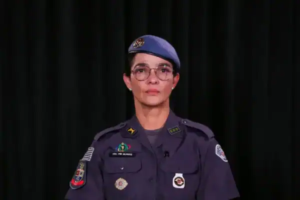 Coronel Glauce Anselmo Cavalli é a primeira mulher a comandar a PM de São Paulo