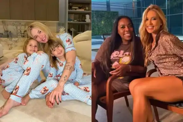 Mãe de Vini Jr. faz declaração especial em vídeo com as filhas de Virginia