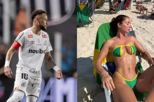 Modelo que recebeu like involuntário de Neymar faz post bombástico e agita a web