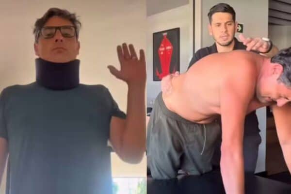 Caso de saúde: Bruno De Luca relata perda de movimento no braço