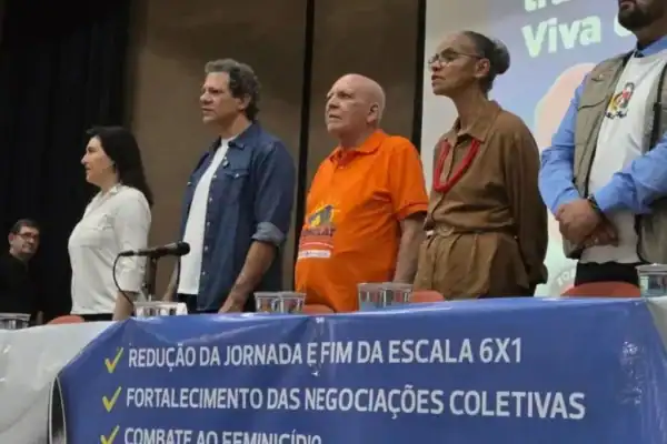 Haddad fala em escala 7×0 até eleições durante o Dia do Trabalho