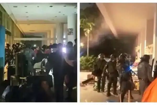 Vídeos revelam tumulto entre estudantes e a PM na ocupação da USP