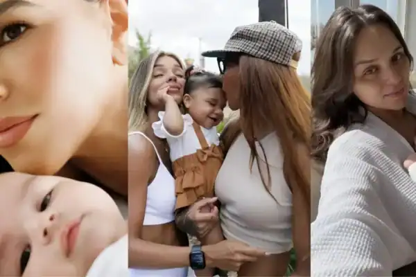 Famosas que comemoram pela primeira vez o Dia das Mães