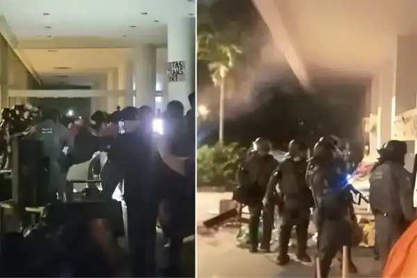 Intervenção da PM na Reitoria da USP acaba em confronto e acusações de violência