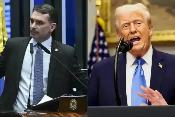 Trump exclui Flávio Bolsonaro da agenda oficial e encontro na Casa Branca fica incerto