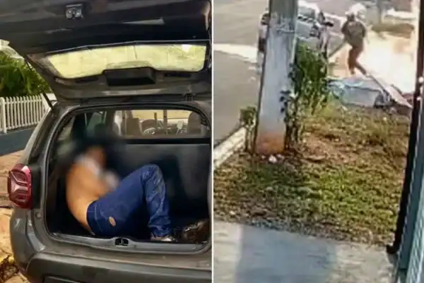 Homem é detido após atear fogo na própria casa com esposa e sogro dentro