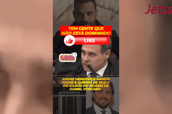 André Mendonça manda fazer a quebra de sigilo do iCloud do ‘Sicário’ de Daniel Vorcaro