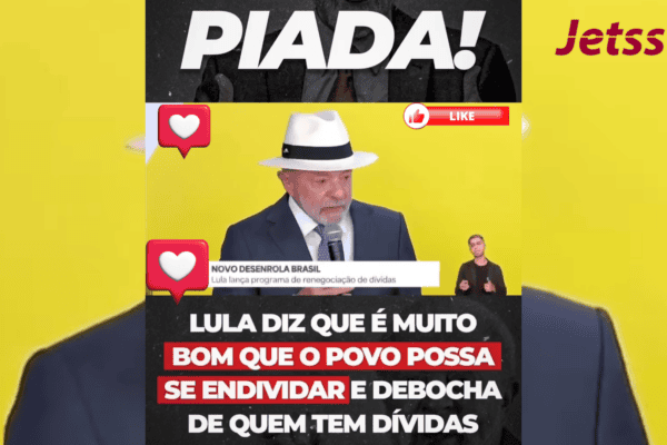Lula diz que é muito bom que o povo possa se endividar e debocha de quem tem dívidas