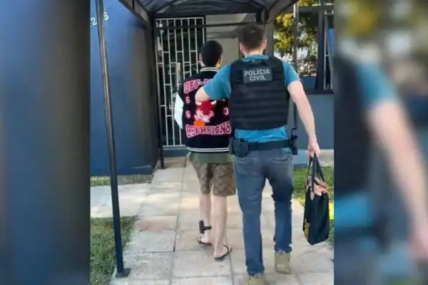 Bruxo John Alex, 25, é preso em São Lourenço do Oeste por suposta tortura em ritual