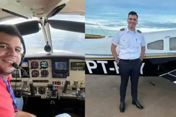 Família lamenta morte de piloto Gabriel Maloni Mendes da Cruz em tragédia aérea