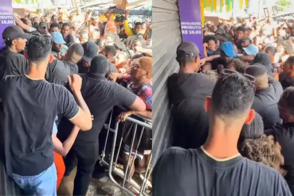 Comerciante sofre ameaças de morte em inauguração de loja com produtos a R$ 10 que acabou em quebra-quebra