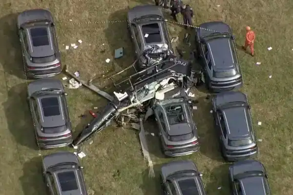 Vídeo registra colisão de helicópteros que matou seis pessoas no Rio