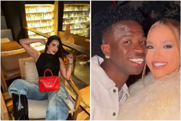 Bruna Pinheiro diz que Vinicius Júnior a desbloqueou após rumores de separação