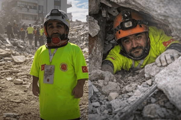 Herói! Homem com nanismo paga para poder salvar vários sobreviventes após terremoto