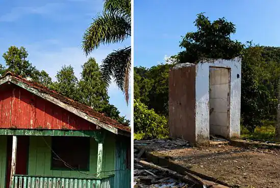 Morador passa 20 dias fora e, ao retornar, encontra só o terreno após casa inteira furtada