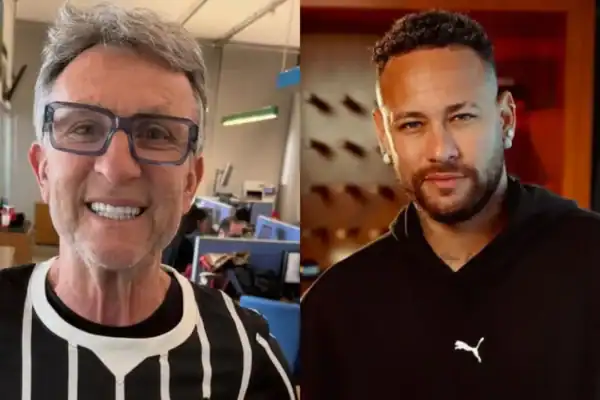 Neto critica Neymar ao vê-lo na Disney: ‘Nós somos o Pateta’