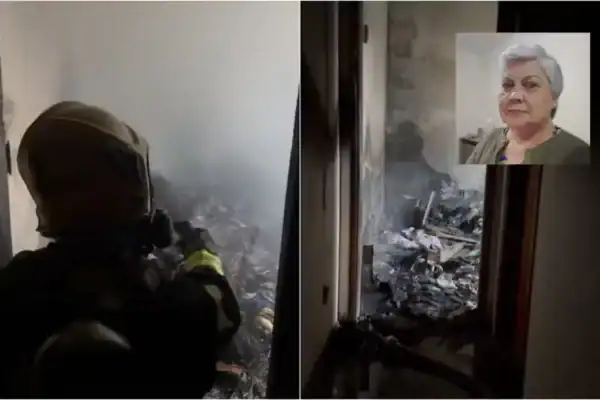 Filha admite incendiar casa e matar a própria mãe