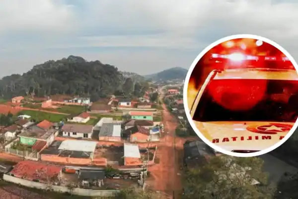 Mulher é vista chorando ao lado do companheiro após matá-lo a facadas
