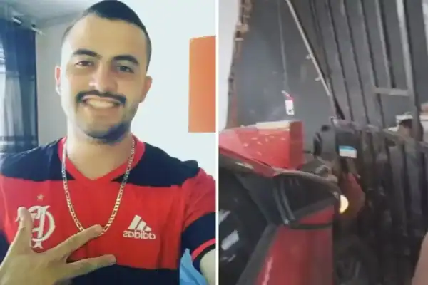 Veículo desgovernado invade distribuidora de bebidas e mata cliente; assista ao vídeo