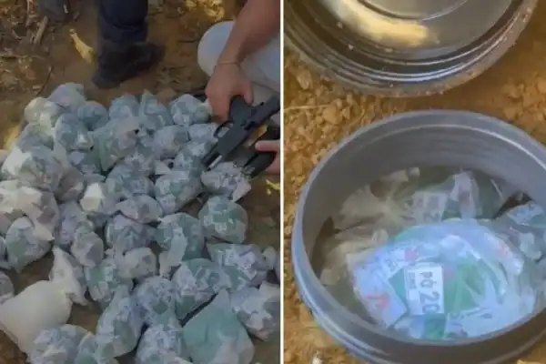 Apreendidos 4.277 pinos de cocaína em Miracema e dois suspeitos são detidos