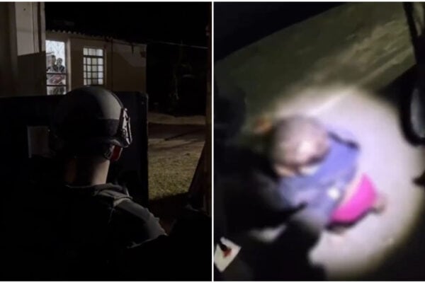 PM mostra imagens do resgate de criança mantida refém em Pedro Leopoldo