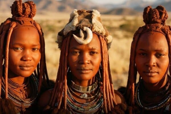 As mulheres himba tomam banho apenas 3 vezes na vida
