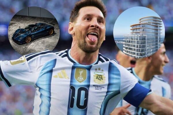 Quais são os bens materiais mais caros possuídos por Messi?