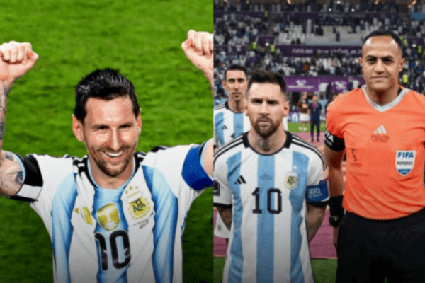 Messi terá seu “árbitro favorito” na semifinal contra a Inglaterra e escolha da FIFA gera polêmica