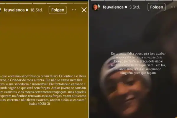 Fernanda Valença reafirma seu amor por Oruam depois de revogada prisão preventiva
