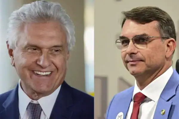 Caiado questiona experiência de Flávio Bolsonaro: ‘Não tem currículo’