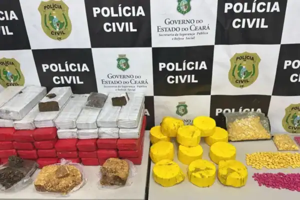 Casal é detido em Juazeiro do Norte com cerca de 50 kg de drogas e mil comprimidos de ecstasy