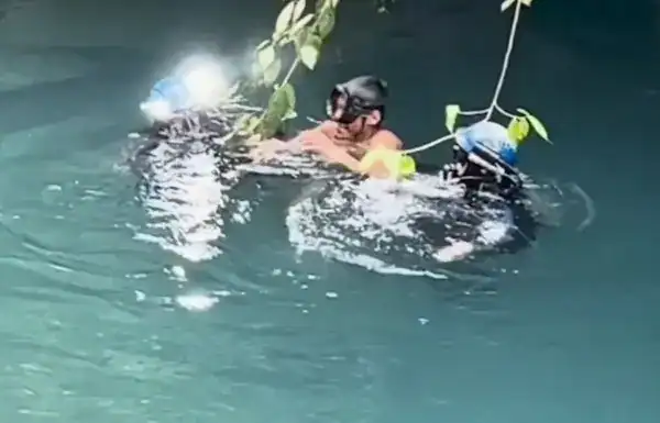 Pescador é salvo após 15 dias em bolha de ar dentro de caverna inundada