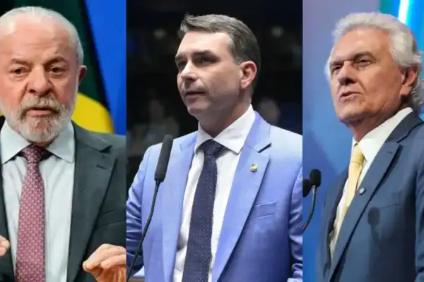 No segundo turno, Lula tem 46% e Flávio 45% em empate técnico, revela pesquisa