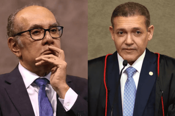Gilmar Mendes ameaça Kassio Nunes Marques, que o bloqueia no WhatsApp