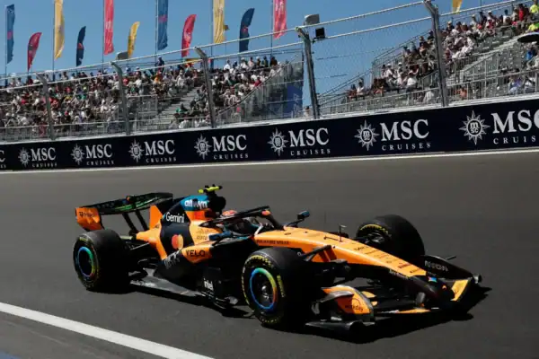 Grid de largada do GP da Espanha tem Lando Norris na pole e Bortoleto em 12º
