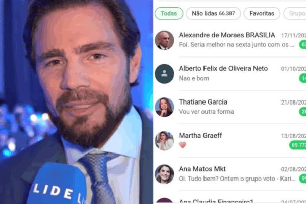 Site que simula o WhatsApp de Daniel Vorcaro sai do ar por ordem judicial