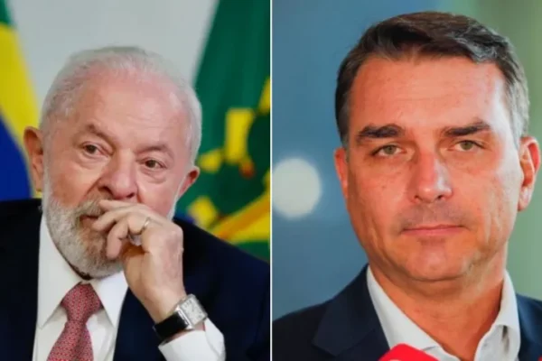 Pesquisa aponta rejeição de 50% a Lula e de 49% a Flávio Bolsonaro