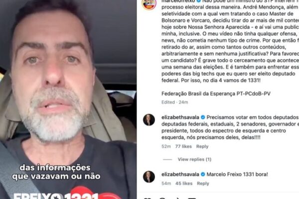 Aliados de Lula criticam Mendonça por retirar fake news sobre padroeira do ar