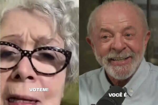 Atriz de Pantanal adia cirurgia para votar e emociona live de Lula com 1,5 milhão